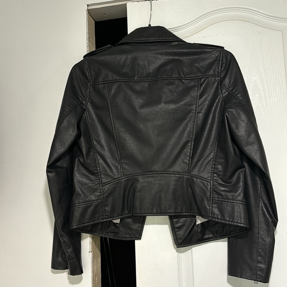 Banana Republic Faux Leather Biker Jacket - Picture 6 of 8